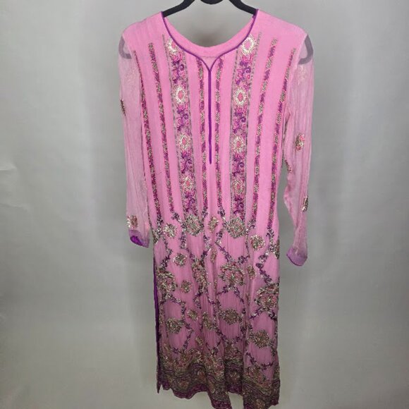 Shalwar Kameez (3pcs) Suit Pakistani / Indian Suit Small  NEW - Picture 1 of 7